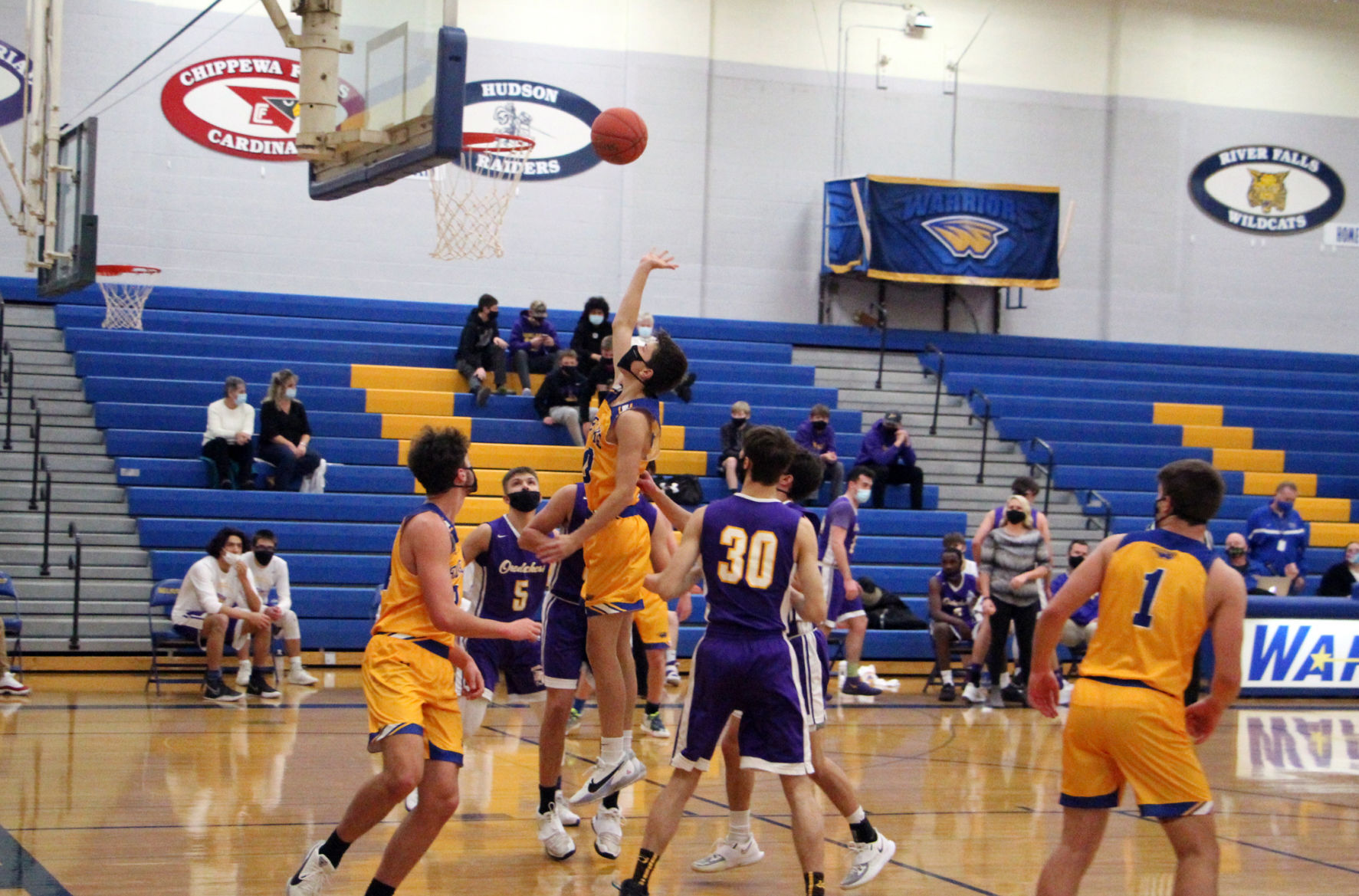 Rice Lake boys basketball vs. Ashland 12-30-20
